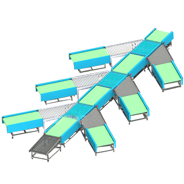 斜輪分揀設備